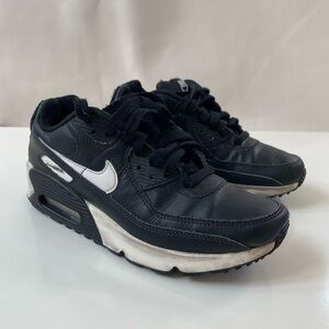 Nike Kids Grade School Air Max 90 Redraft Black White Youth Size 3.5